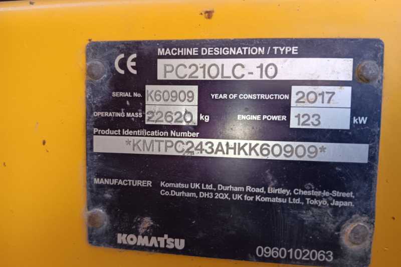 OmecoHub - Immagine KOMATSU PC210LC